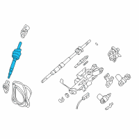 OEM 2002 Infiniti Q45 Shaft-Lower Diagram - 48822-AR20A