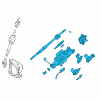 OEM 2004 Infiniti M45 COLUM Steer Abs Diagram - 48805-AR26A