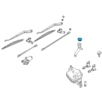 OEM Nissan Murano Cap-Windshield Wash Tank Diagram - 28913-40F00