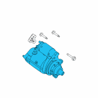 OEM Ford E-350 Super Duty Starter Diagram - 6C2Z-11002-AA