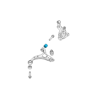 OEM 2007 Hyundai Santa Fe Bush-Front Lower Arm"A" Diagram - 54551-2B000