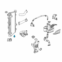 OEM Dodge Ram 2500 Radiator Drain Cock Diagram - 68053748AA