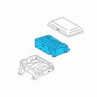 OEM 2019 Toyota Tundra Fuse & Relay Box Diagram - 82664-0C020