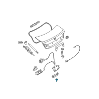 OEM 2004 BMW 325xi Torx-Countersunk Screw Diagram - 07-14-7-202-357