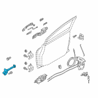 OEM Nissan Leaf Check Link Assembly Diagram - 80430-3NA0A