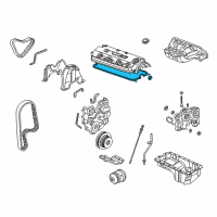 OEM Honda Gasket Set, Head Cover Diagram - 12030-P0A-000