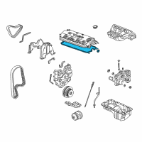 OEM 1997 Acura CL Gasket Set, Head Cover Diagram - 12030-P0A-000