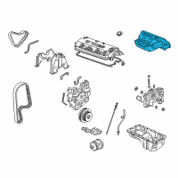 OEM Honda Accord Manifold A, Intake Diagram - 17100-PAA-L00