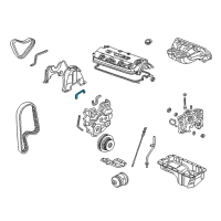 OEM Honda Seal B, Engine Mount Bracket Rubber Diagram - 11926-P0A-000