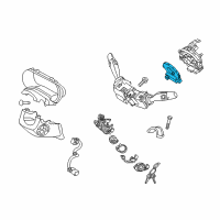 OEM Kia Sensor-Angular VELOC Diagram - 93480D4000