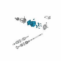 OEM 2005 Ford Escape Carrier Assembly Diagram - YL8Z-4141-BA