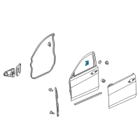 OEM Acura Plug, Left Front Door Diagram - 72358-TZ3-A00
