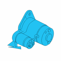 OEM 2009 Nissan Sentra Motor Assembly-Starter REMAN Diagram - 2330M-JA01BRW