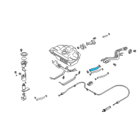 OEM Nissan Sentra Hose-Filler Diagram - 17228-8U601