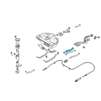 OEM 2002 Nissan Sentra Hose-Filler Diagram - 17228-5M000