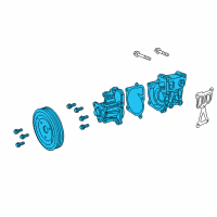 OEM 2021 Ram ProMaster City Pump-Water Diagram - 5047389AC