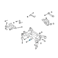 OEM BMW X6 Rubber Mounting Front Diagram - 33-17-6-770-947