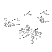 OEM 2014 BMW X5 Rubber Mounting Rear Diagram - 33-17-6-770-948