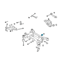 OEM 2016 BMW X6 Rubber Mounting Rear Diagram - 33-17-6-770-948