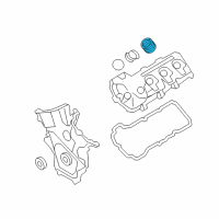 OEM Ford Mustang Filler Pipe Diagram - BT4Z-6763-A