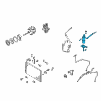 OEM 2002 Nissan Quest Accumulator Assy Diagram - 92140-7B010