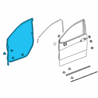 OEM Honda Clarity WTHSTP, FR. R DOOR Diagram - 72310-TRT-A03