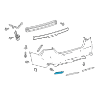 OEM Toyota Camry Reflector Diagram - 81920-06060