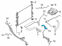 OEM Ford Maverick HOSE ASY Diagram - NZ6Z-8A577-B