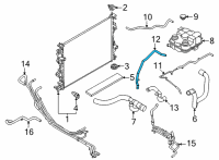 OEM Ford Maverick HOSE ASY Diagram - NZ6Z-8C289-B