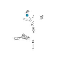 OEM 2008 Cadillac DTS Bushings Diagram - 10356430