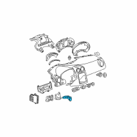 OEM 2008 Pontiac G6 Theft Deterrent Module Diagram - 25912834