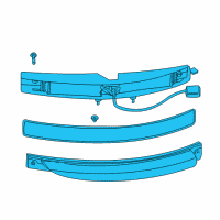 OEM BMW Z8 Tail Light, Left Diagram - 63-21-4-859-157