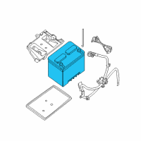 OEM 2013 Nissan Rogue Group 35 Battery Diagram - 999M1-NB35C