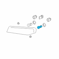 OEM 2007 Chevrolet Colorado Signal Lamp Bulb Diagram - 15208595