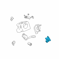 OEM Lincoln Steering Sensor Assembly Diagram - 9L1Z-3F818-A