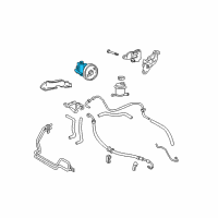 OEM 2002 Hyundai Accent Pipe-Suction Diagram - 57142-25000