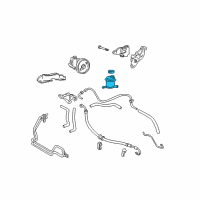 OEM 2002 Hyundai Accent Reservoir Assembly-Power Steering Diagram - 57150-25000