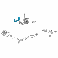 OEM 2004 Honda Civic Gasket, FR. Water Passage (Nippon LEAkless) Diagram - 19411-PLC-004