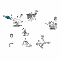 OEM 2008 Honda Accord Tube Set, Air Flow Diagram - 04010-R72-305