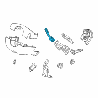 OEM Ford Explorer Wiper Switch Diagram - EA8Z-13K359-AA