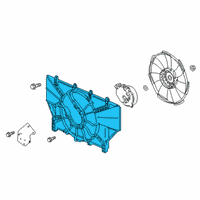 OEM 2019 Honda Accord Shroud Diagram - 19015-6C1-A01