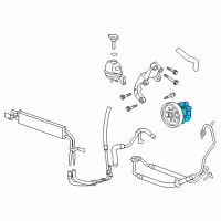 OEM 2011 Cadillac CTS Pump Asm-P/S Diagram - 25914590