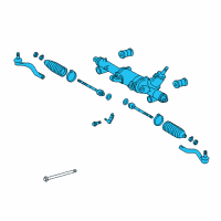 OEM 2016 Lexus RC F Power Steering Link Assembly Diagram - 44200-30770