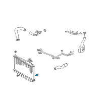 OEM 2002 Toyota RAV4 Temperature Switch Diagram - 89428-20110