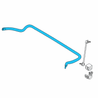 OEM 2002 BMW Z8 Stabilizer, Front Diagram - 31-35-6-752-270