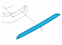 OEM 2022 BMW M440i THIRD STOPLAMP Diagram - 63-25-7-477-629