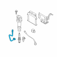OEM 2017 Kia Rio Crankshaft Position Sensor Diagram - 391802B020
