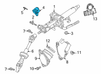 OEM Toyota Actuator Diagram - 45020-08030