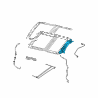 OEM 2021 Dodge Challenger Motor-SUNROOF Diagram - 68258828AB