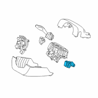 OEM 2019 Lincoln Navigator Wiper Switch Diagram - JL7Z-17A553-AB